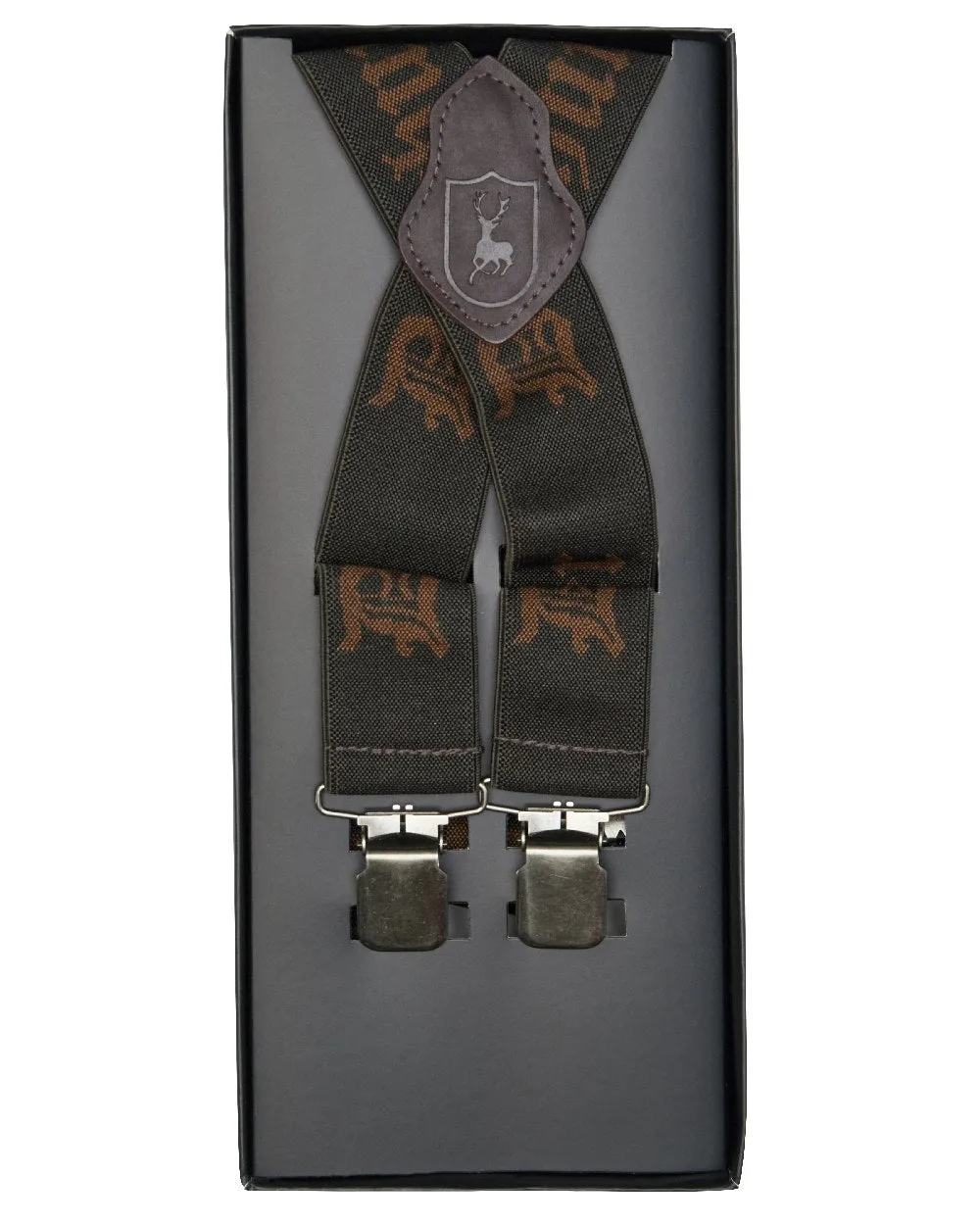 Deerhunter Logo Braces with Clips Deerhunter