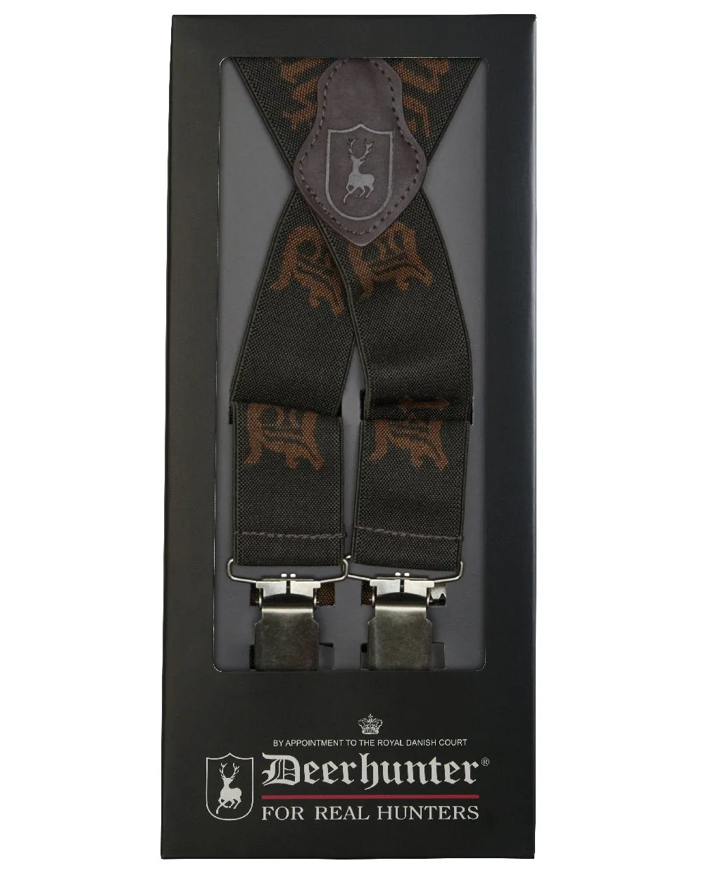 Deerhunter Logo Braces with Clips Deerhunter