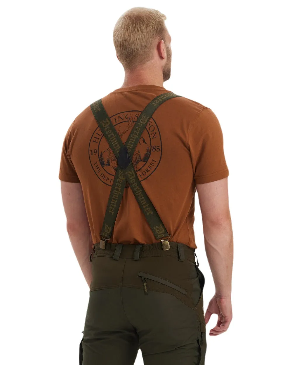 Deerhunter Logo Braces with Clips Deerhunter