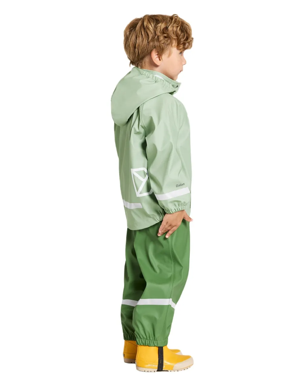 Didriksons Childrens Slaskeman Rain Set Didriksons