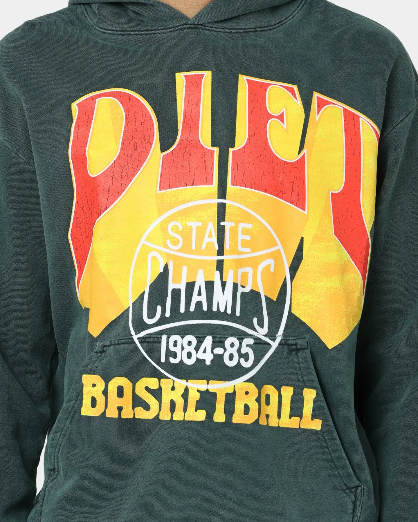 Diet Starts Monday State Champs Hoodie Green