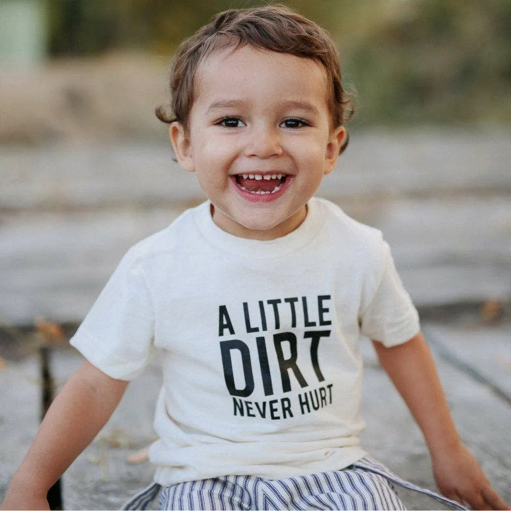 Dirt Never Hurt Tee - Organic Cream by Nature Supply Co