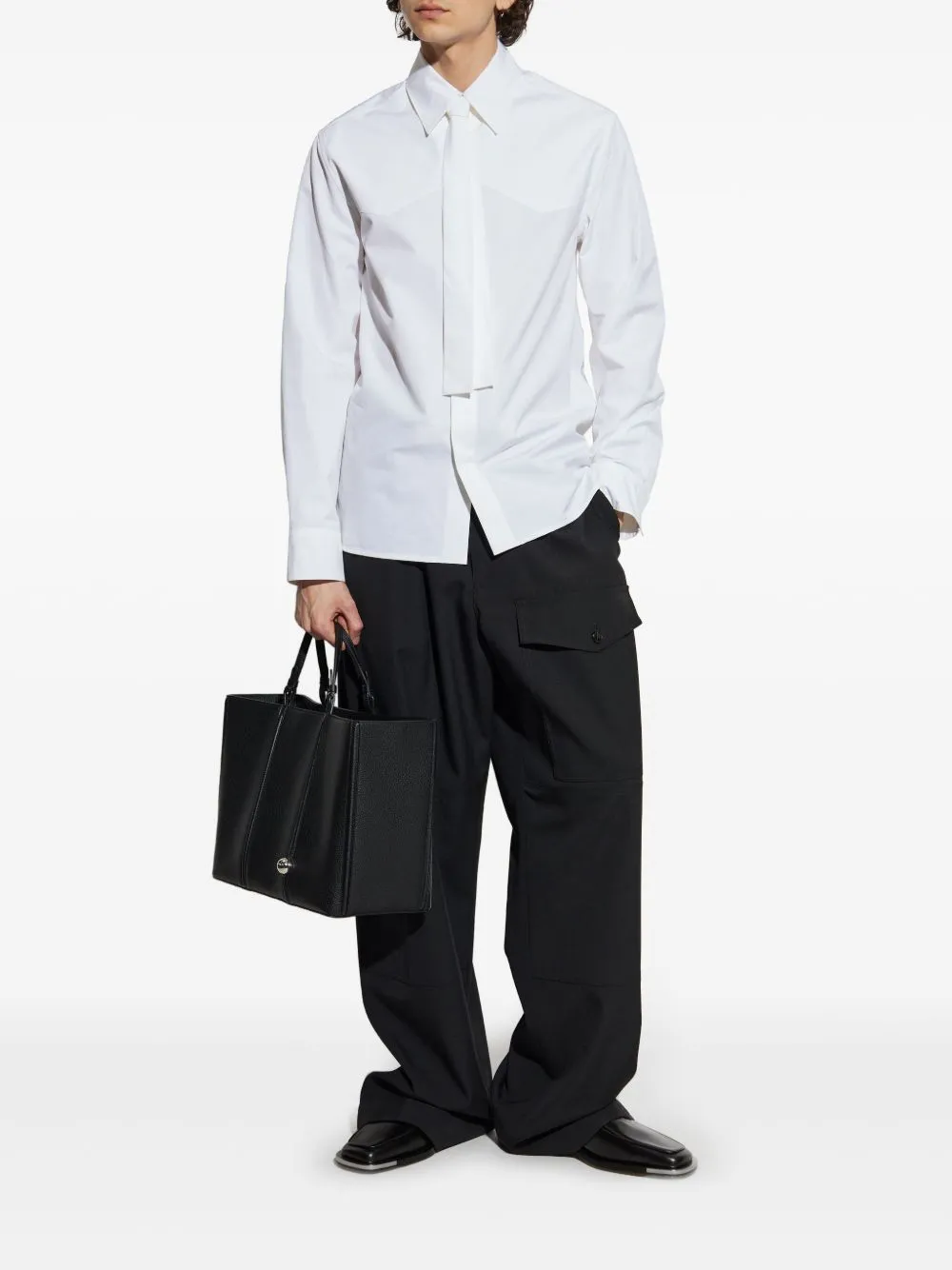 DRIES VAN NOTEN - Men Viscose Drawstring Pant Clothing_dries-van-noten