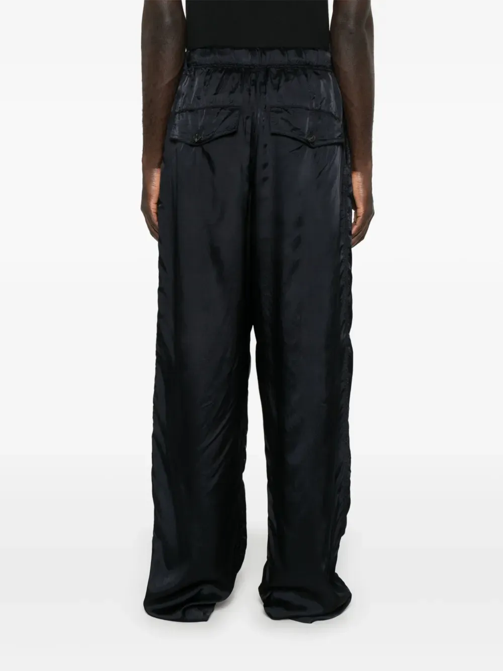 DRIES VAN NOTEN - Men Viscose Drawstring Pants Clothing_dries-van-noten