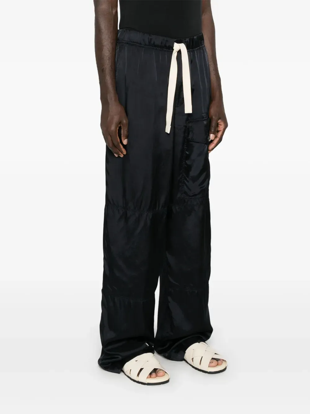 DRIES VAN NOTEN - Men Viscose Drawstring Pants Clothing_dries-van-noten