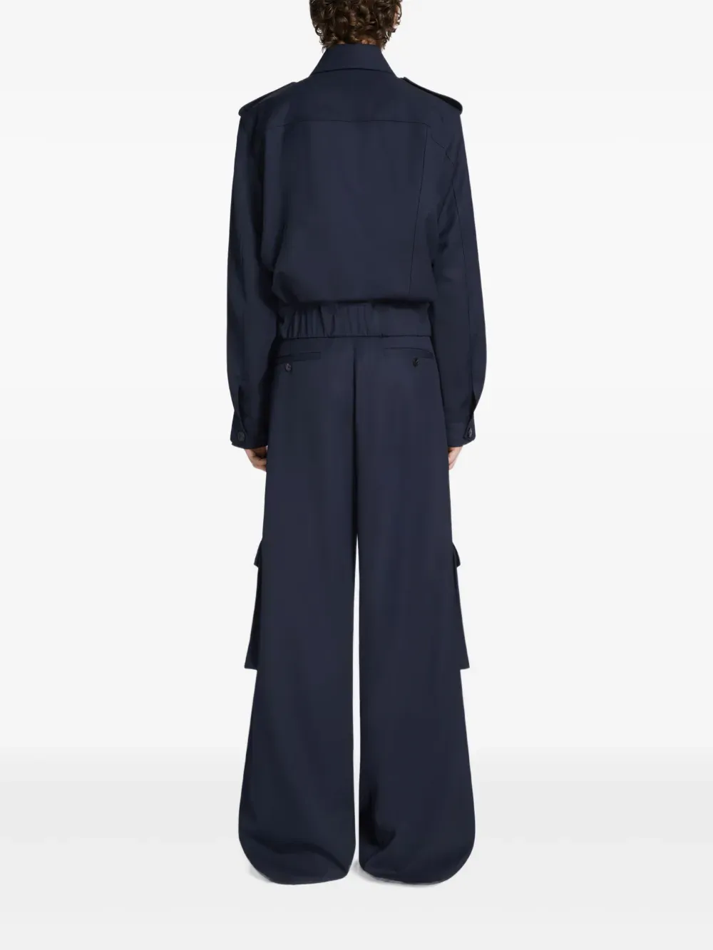 DRIES VAN NOTEN - Men Wide Pleated Pants Clothing_dries-van-noten