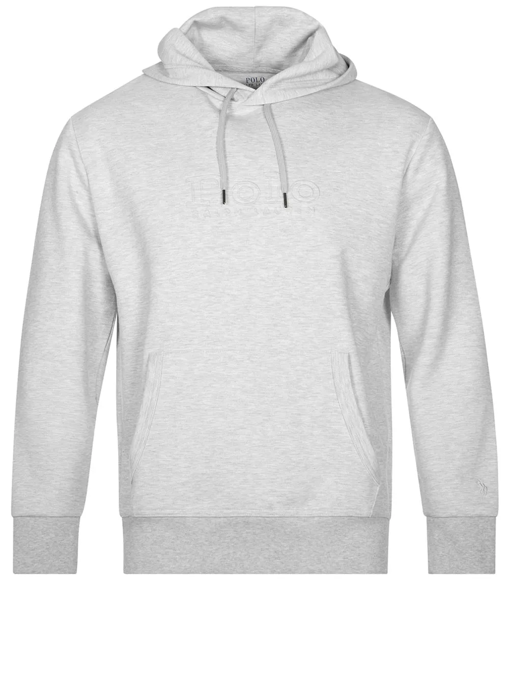Embossed Hoodie Grey