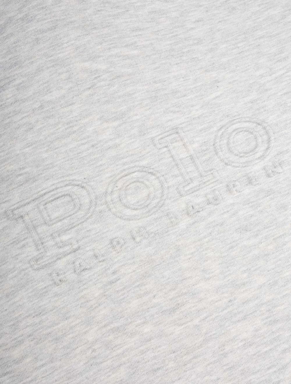 Embossed Hoodie Grey