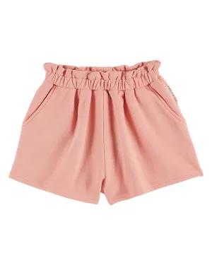 Emile Et Ida Boys Girls FLEECE SHORTS - BLOSSOM