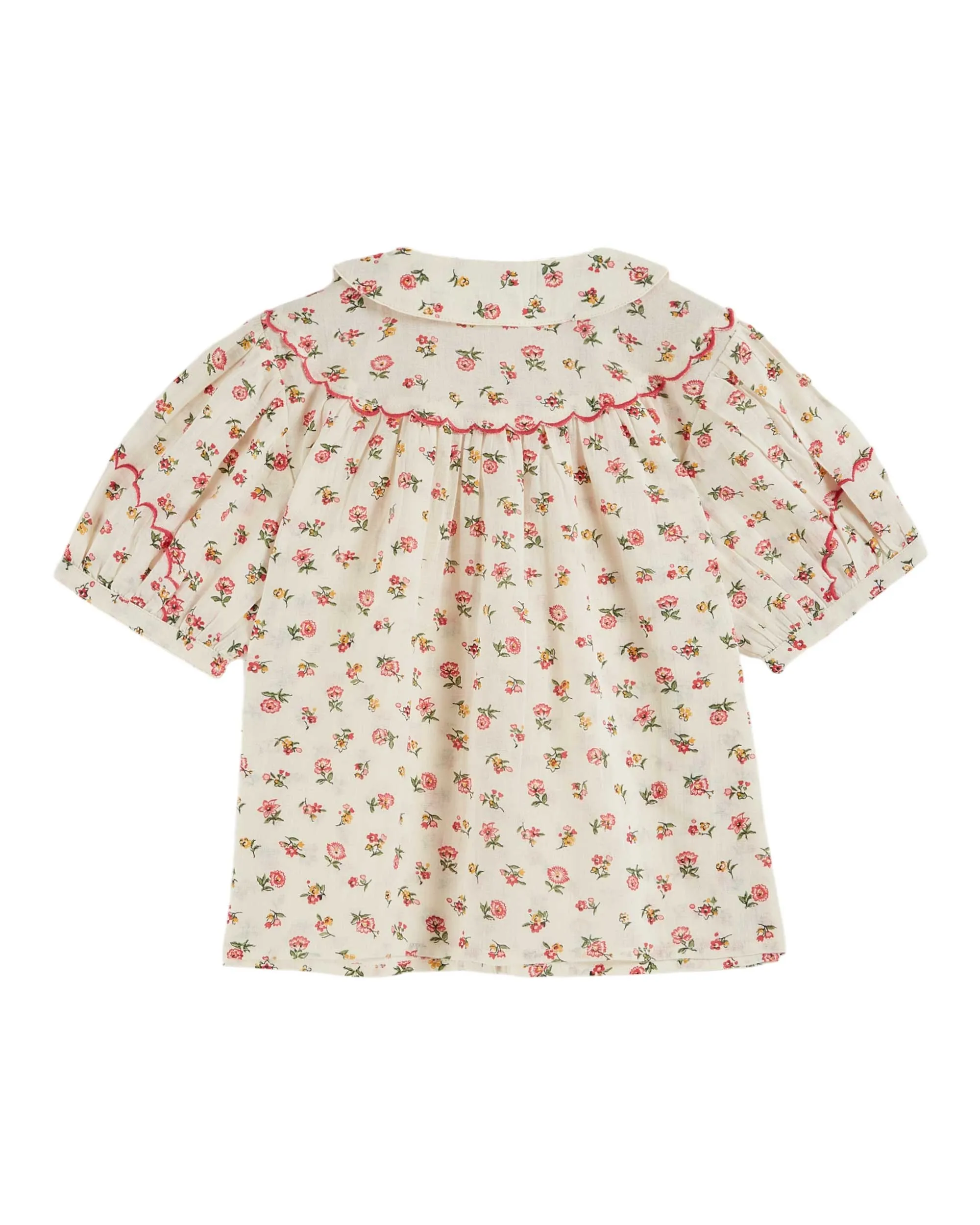 Emile Et Ida Boys Girls FLORESCO PRINTED BLOUSE - FLORESCO
