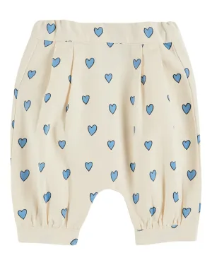 Emile Et Ida Boys Girls HEART SIRWAL PANTS - AMOUR