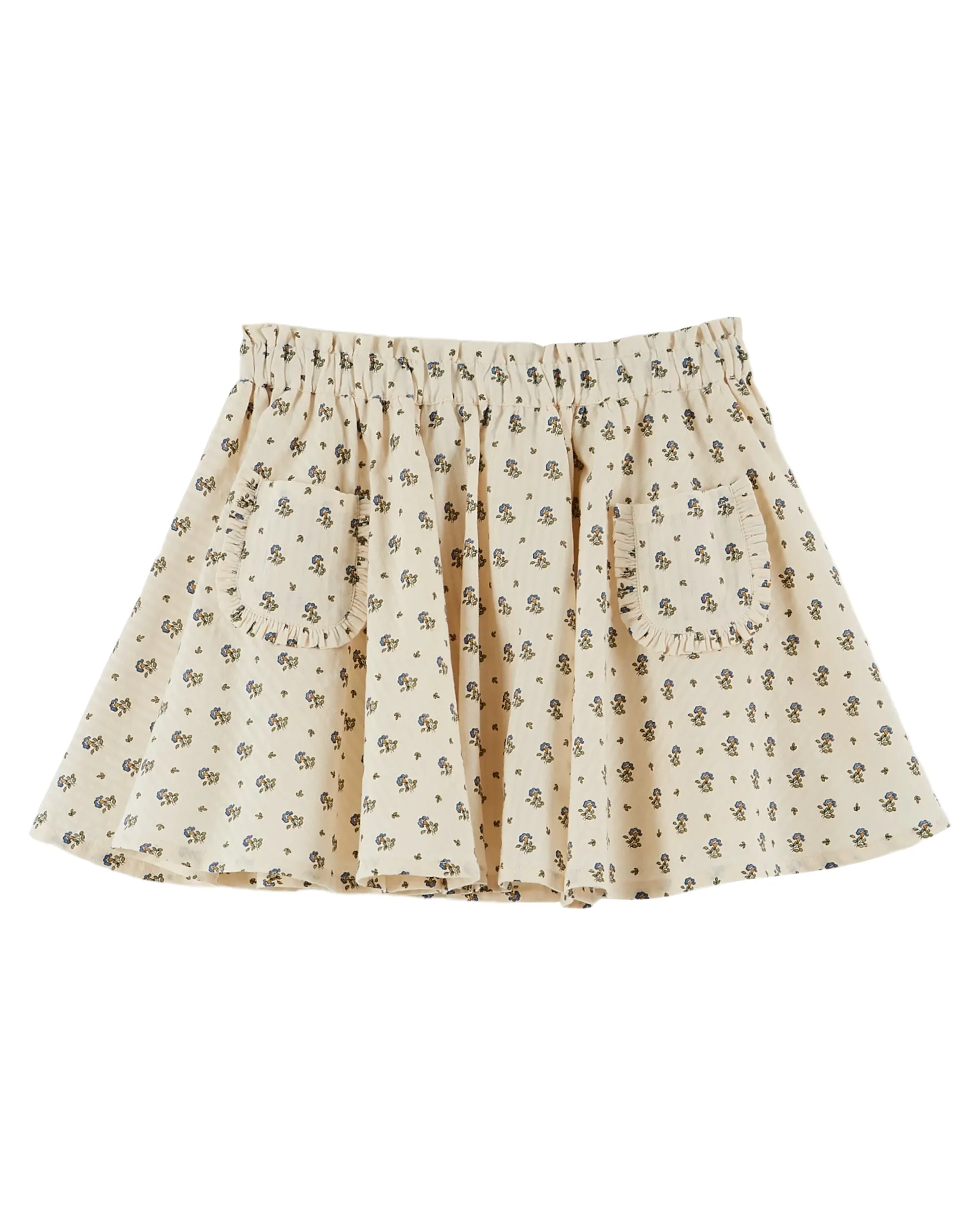 Emile Et Ida Boys Girls IRIS PRINTED SKIRT - IRIS