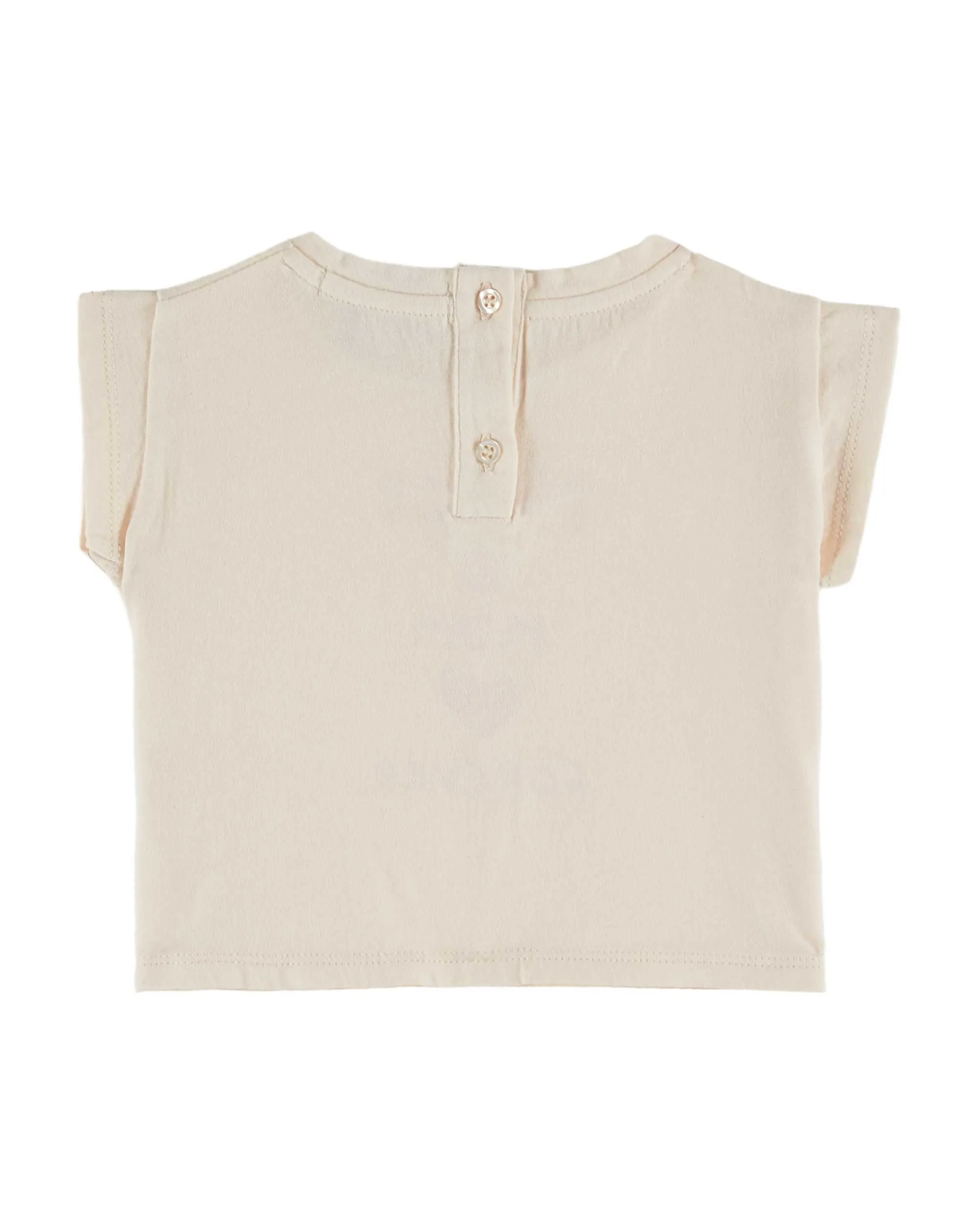 Emile Et Ida Boys Girls MOTHERS DAY TEE SHIRT - CREME
