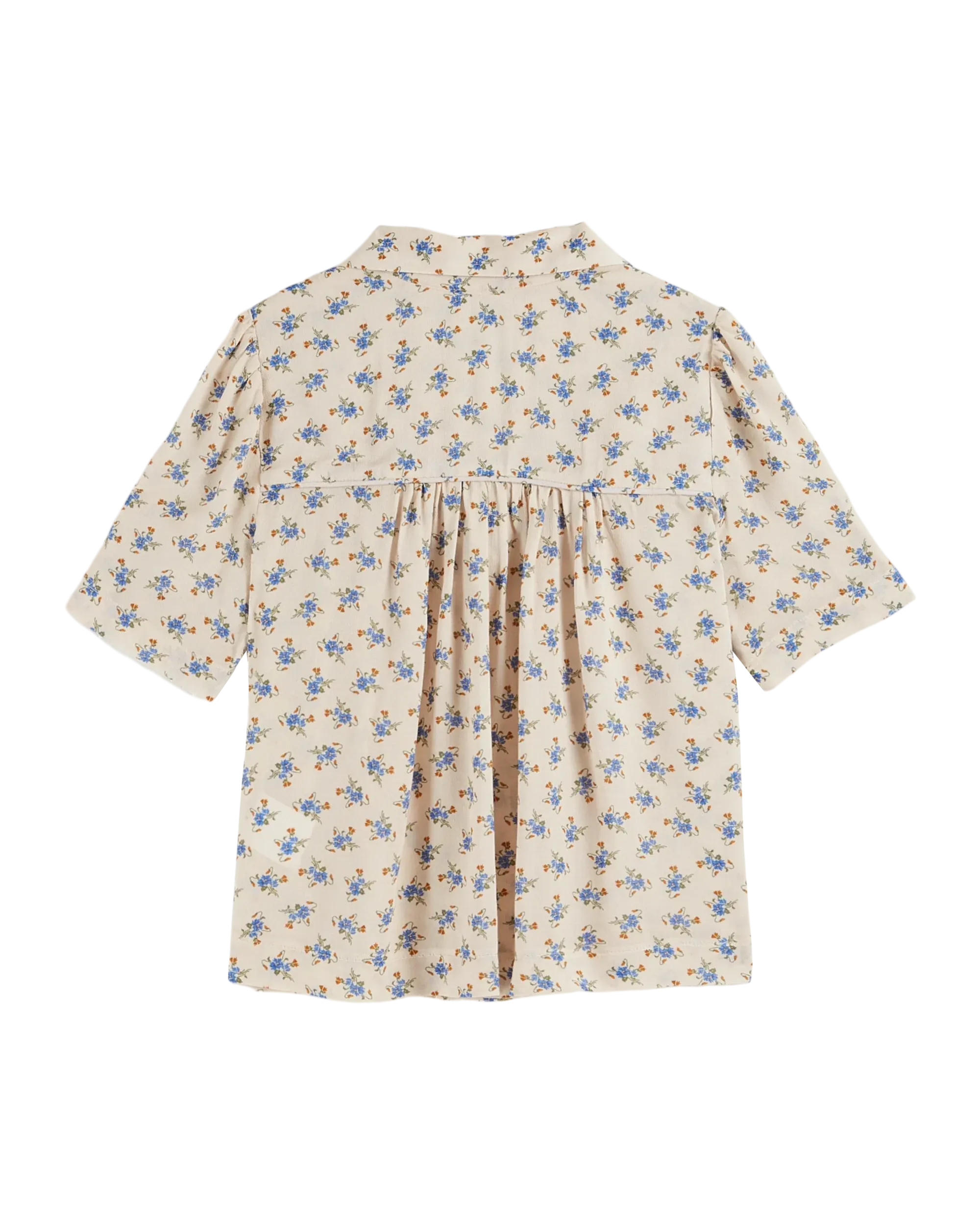 Emile Et Ida Boys Girls PRINTED SHIRT - CLEMATITE