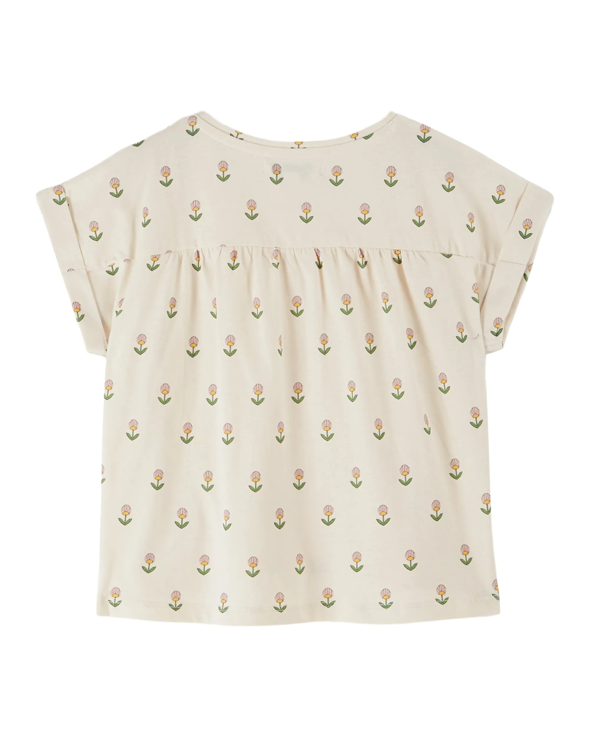 Emile Et Ida Boys Girls PRINTED TEE SHIRT - FLEURS DOUCE