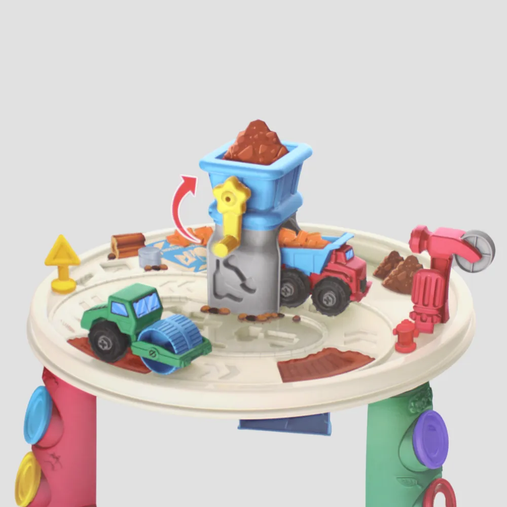 Engineer Dough Toy Table for Kids – Build, Create & Imagine