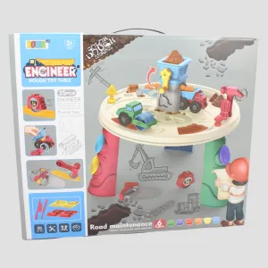Engineer Dough Toy Table for Kids – Build, Create & Imagine