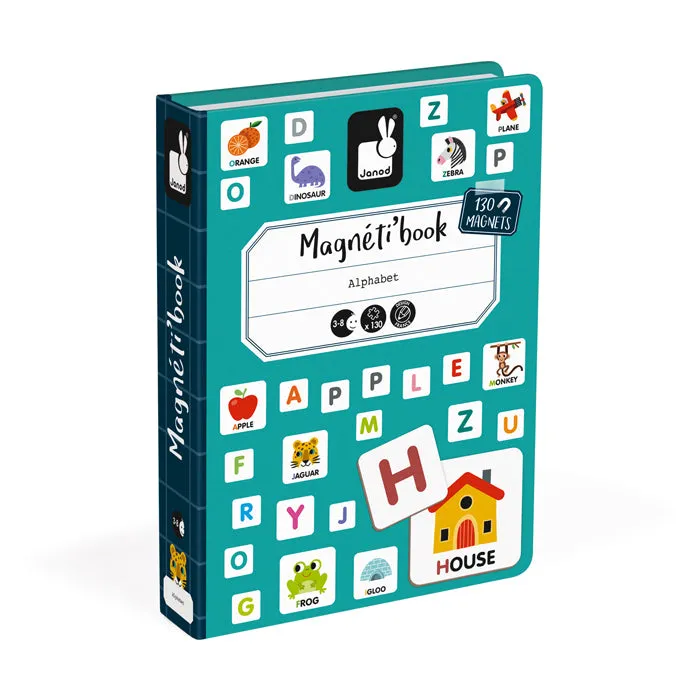English Alphabet Magnetic Book