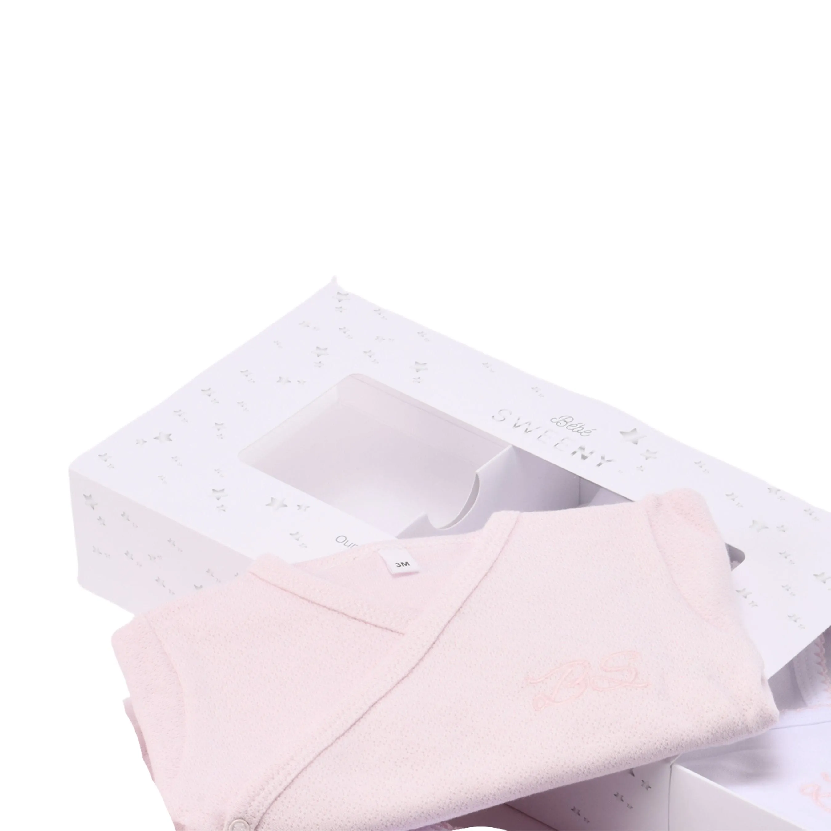Essentials | Baby Girls Light Pink And Ivory Leggings Set (4) Babykids_Bebe-Sweeny