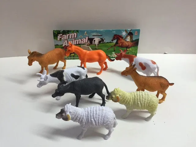 Farm Animals Large x 7
