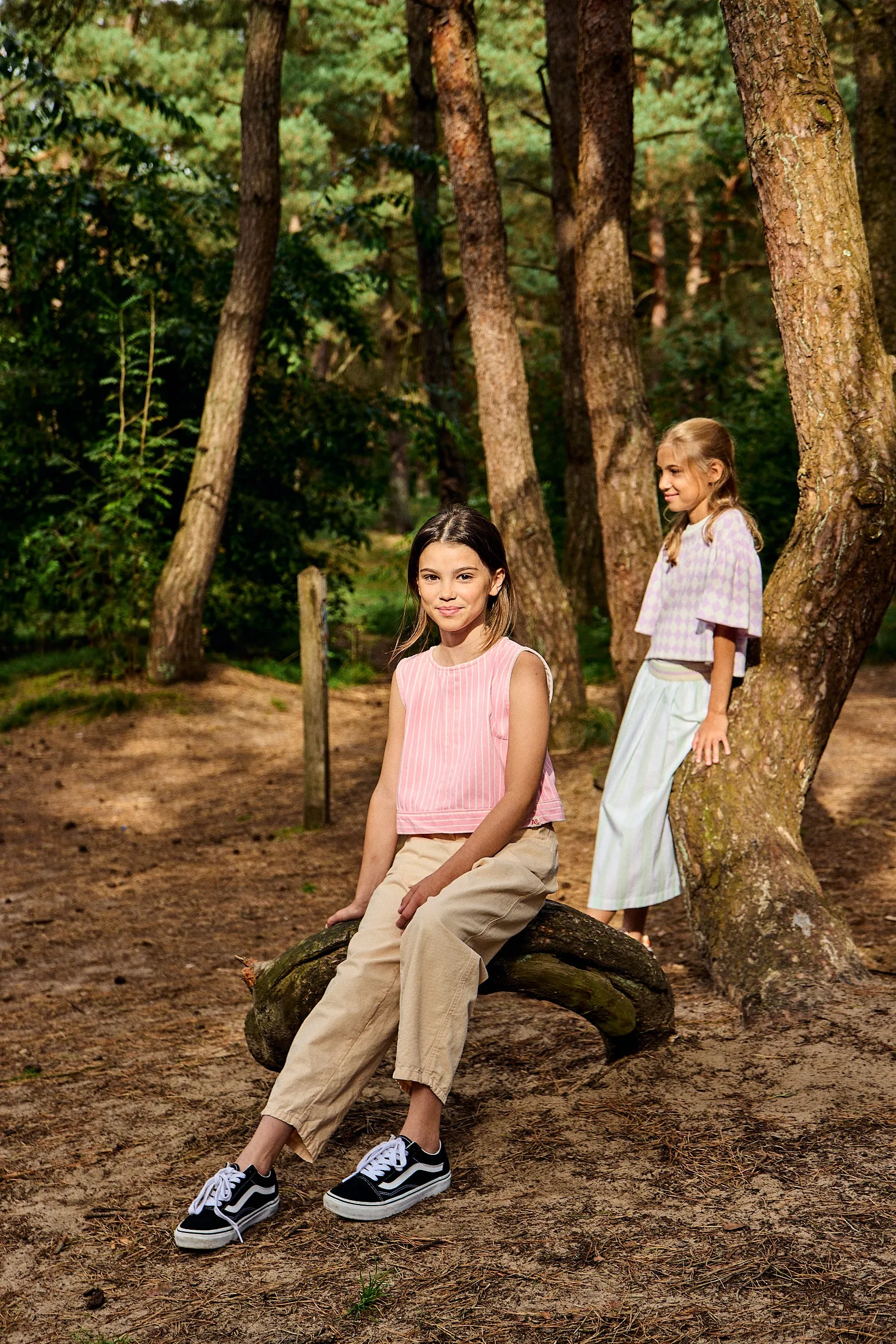fedha striped shirt 000528 - pink Ao76 Clothes Boys Girls