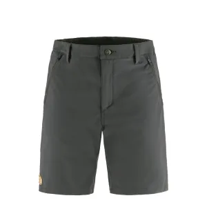 Fjallraven Abisko Trail Stretch Shorts Dark Grey Clothing Fjallraven