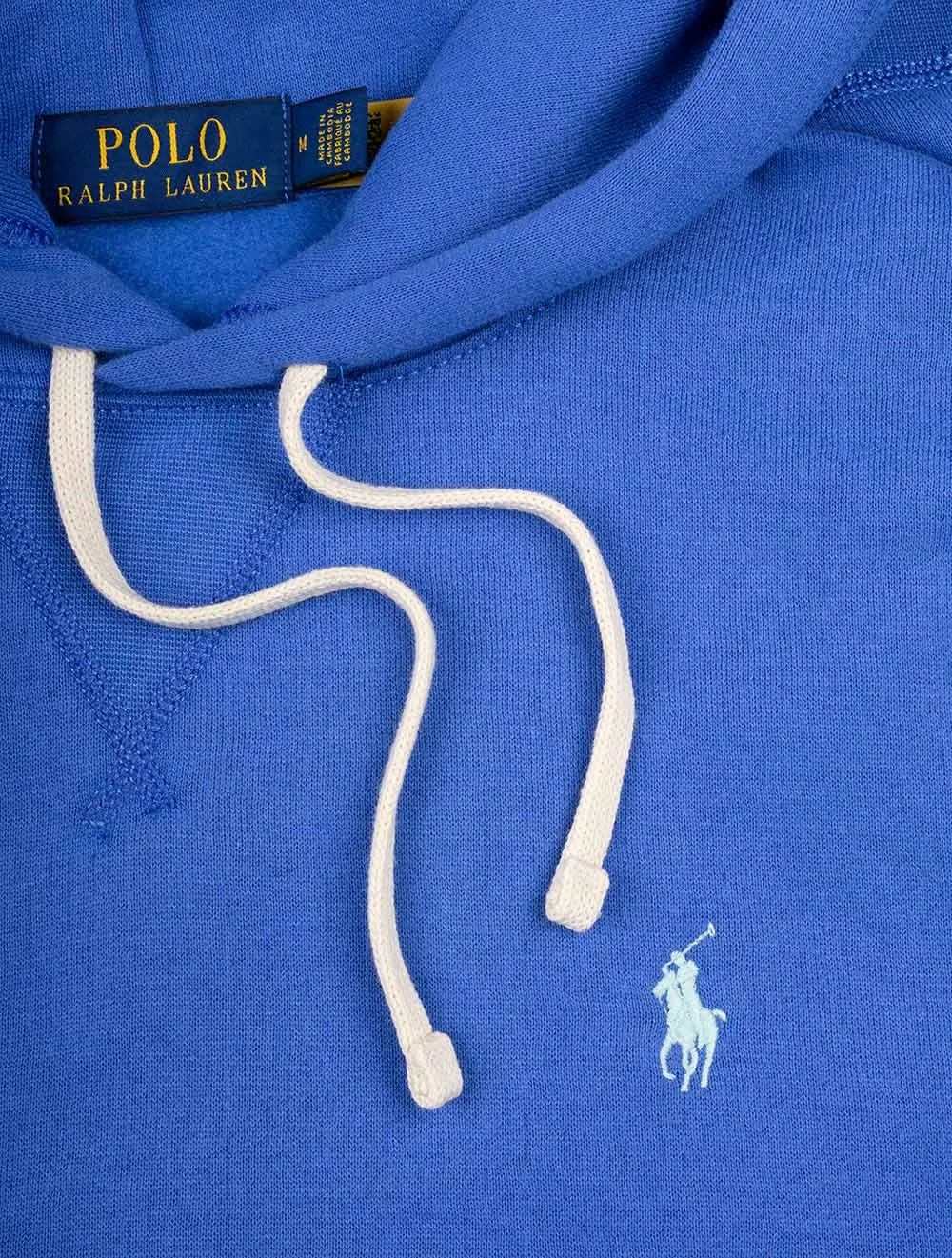 Fleece Hoodie Blue