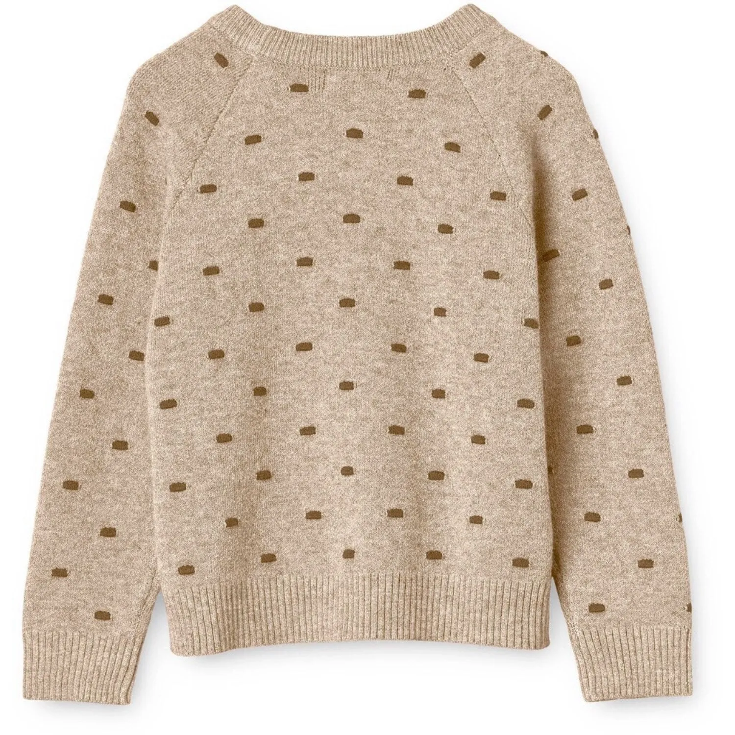 Fliink Humus/Carafe Benna Dot Pullover Babykids_Fliink