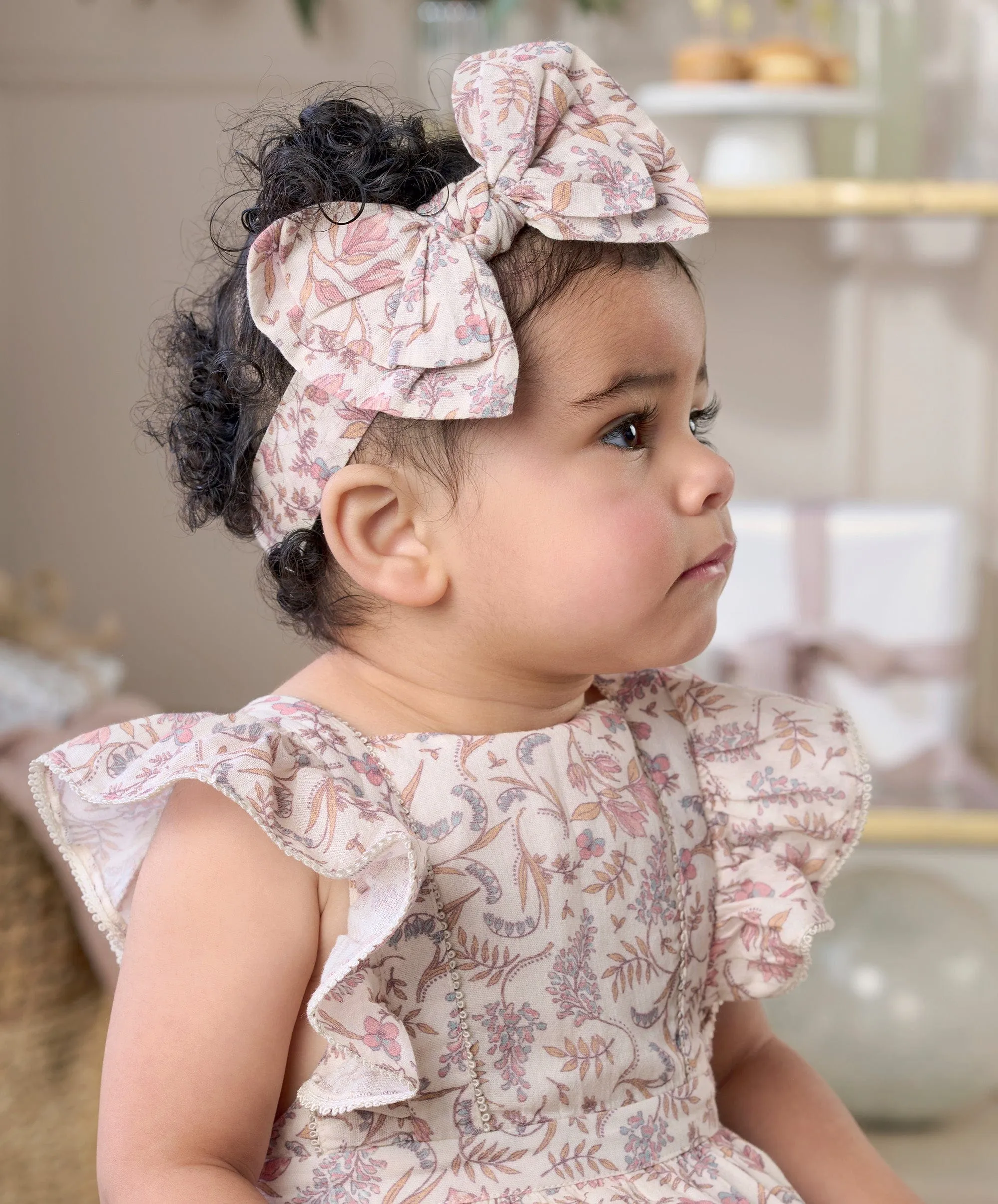 Floral Dungarees
