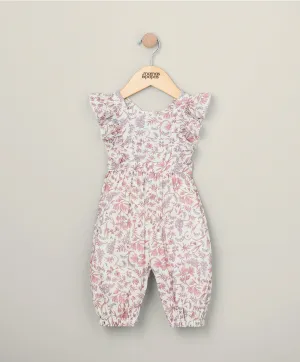 Floral Dungarees