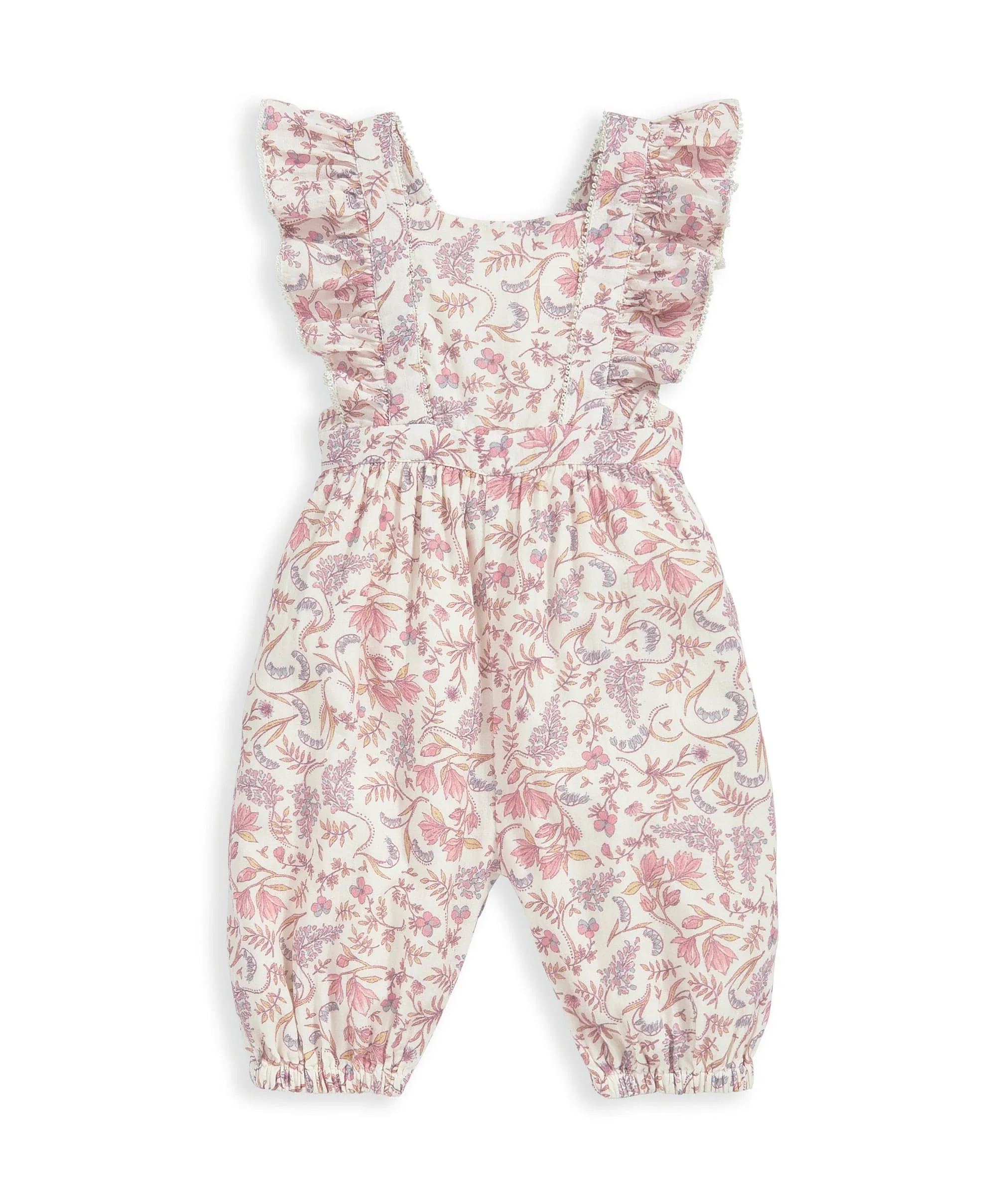 Floral Dungarees
