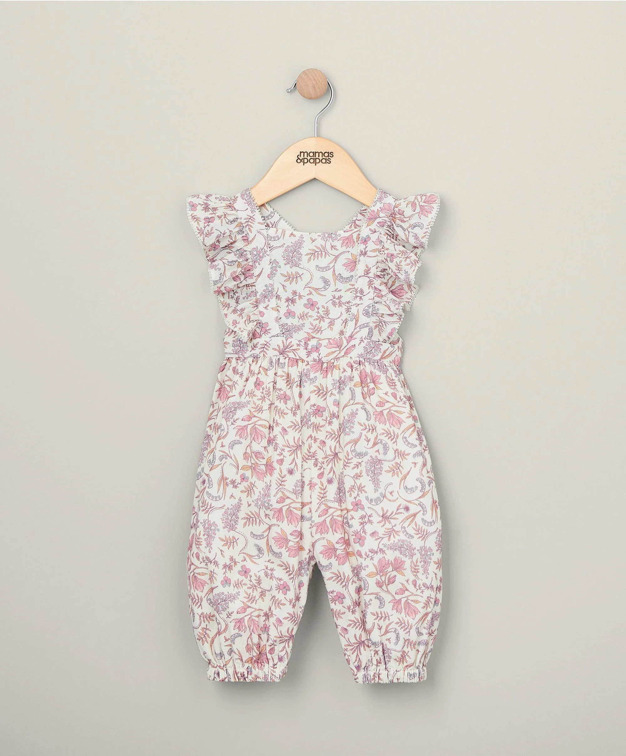Floral Dungarees
