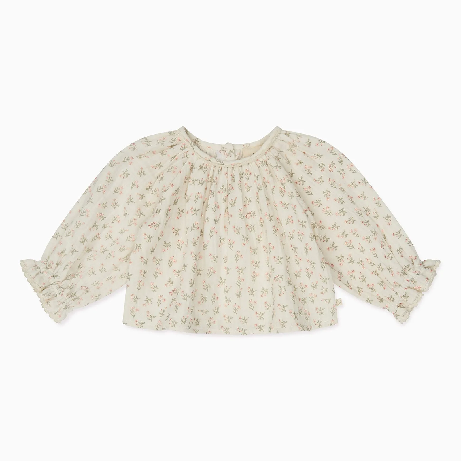 Floral Muslin Bloomer Blouse