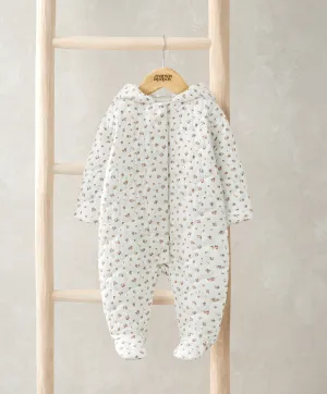 Floral Quilted Pramsuit