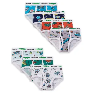 Fruit of the Loom Toddler Boys Fashion Briefs - 7 Pack Babykids Fruit of the Loom