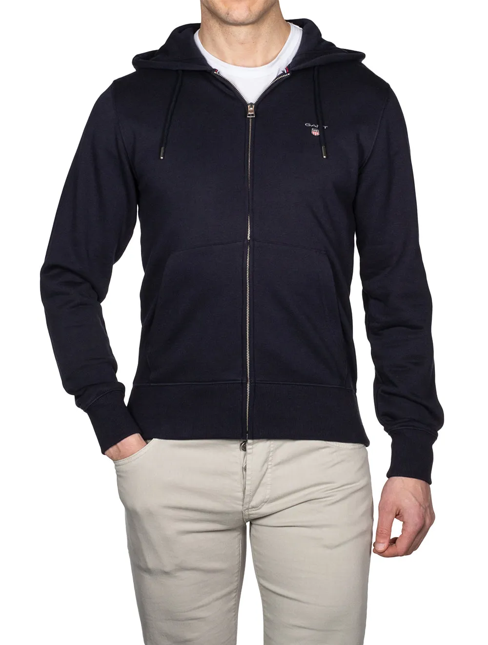 Full Zip Hoodie Evening Blue