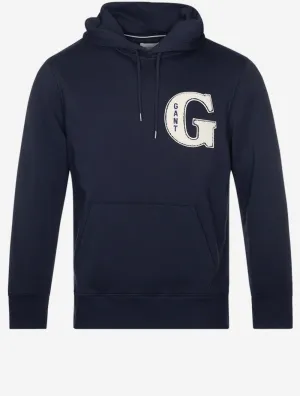 G Graphic Hoodie Evening Blue