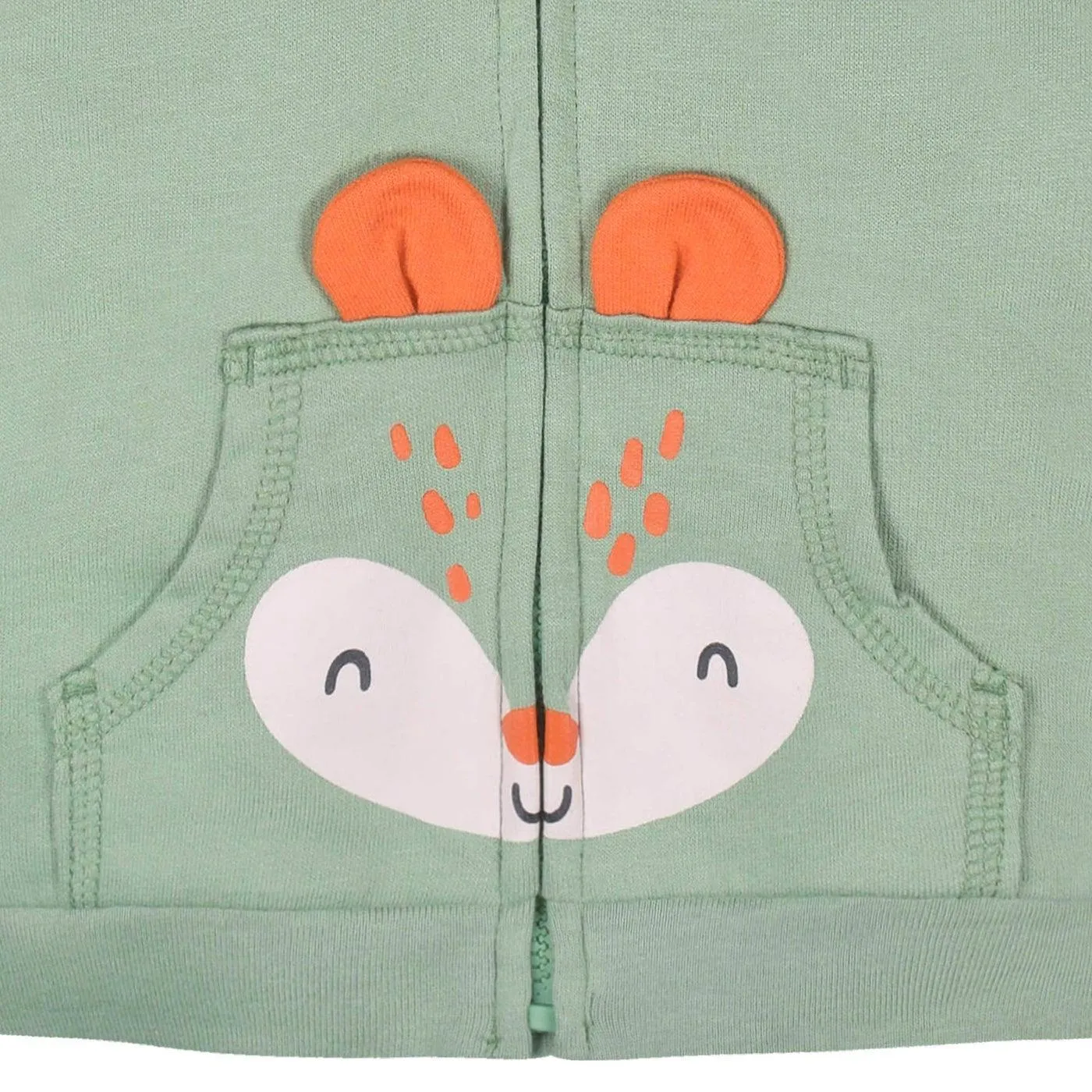 Gerber 2-Piece Baby & Toddler Boys Fox Terry Zip Hoodie & Joggers Set (2-5t) Babykids Gerber
