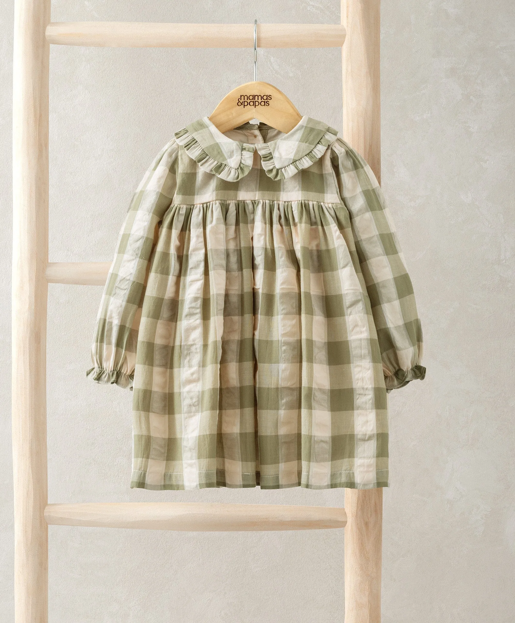 Gingham Shirt Dress