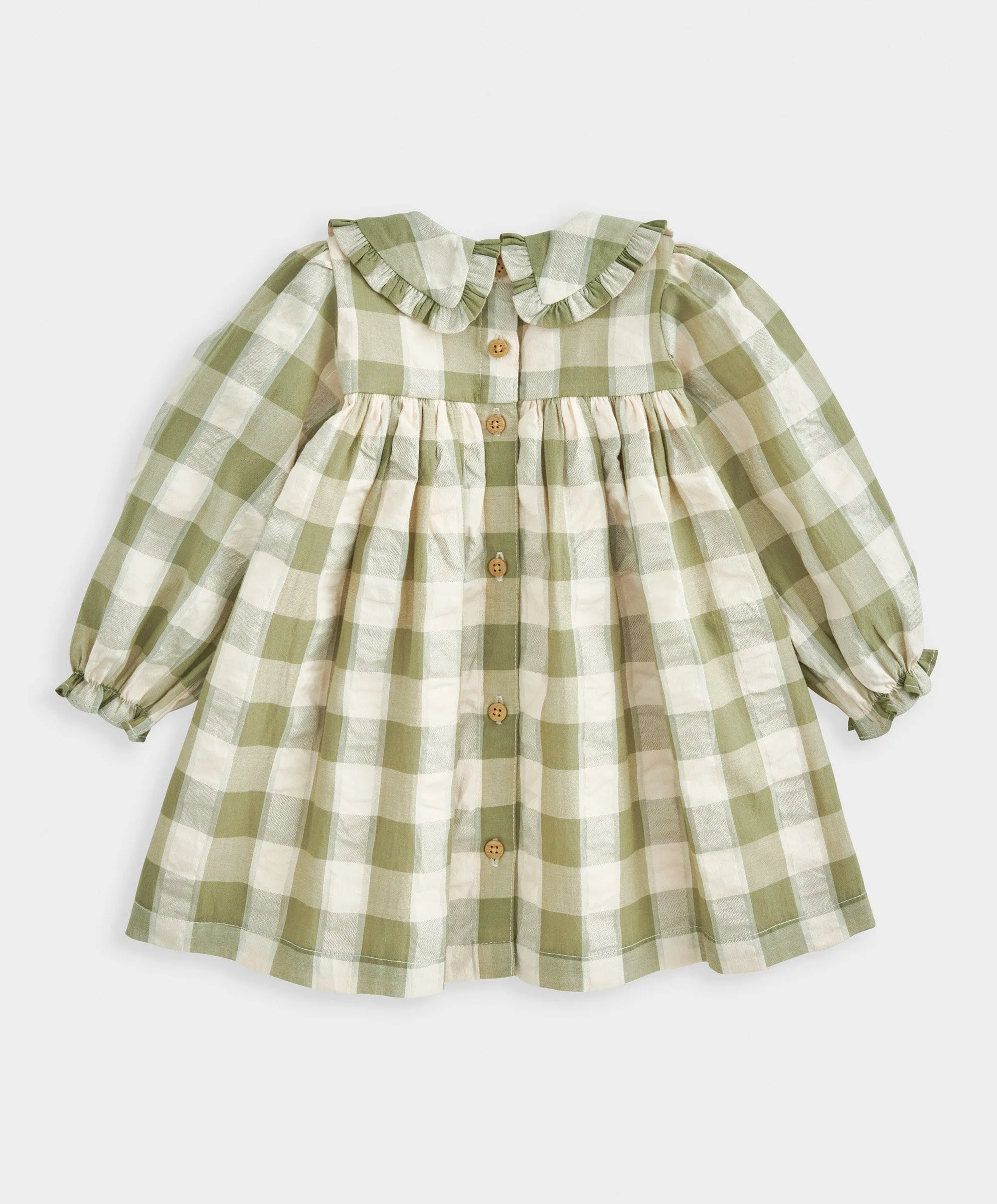 Gingham Shirt Dress