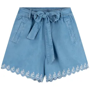 Girls Blue Shorts