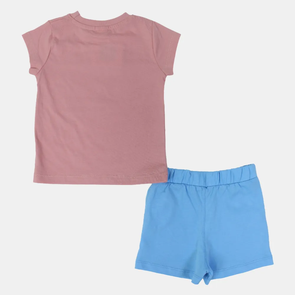 Girls Cotton Pajama Set – Cute Design