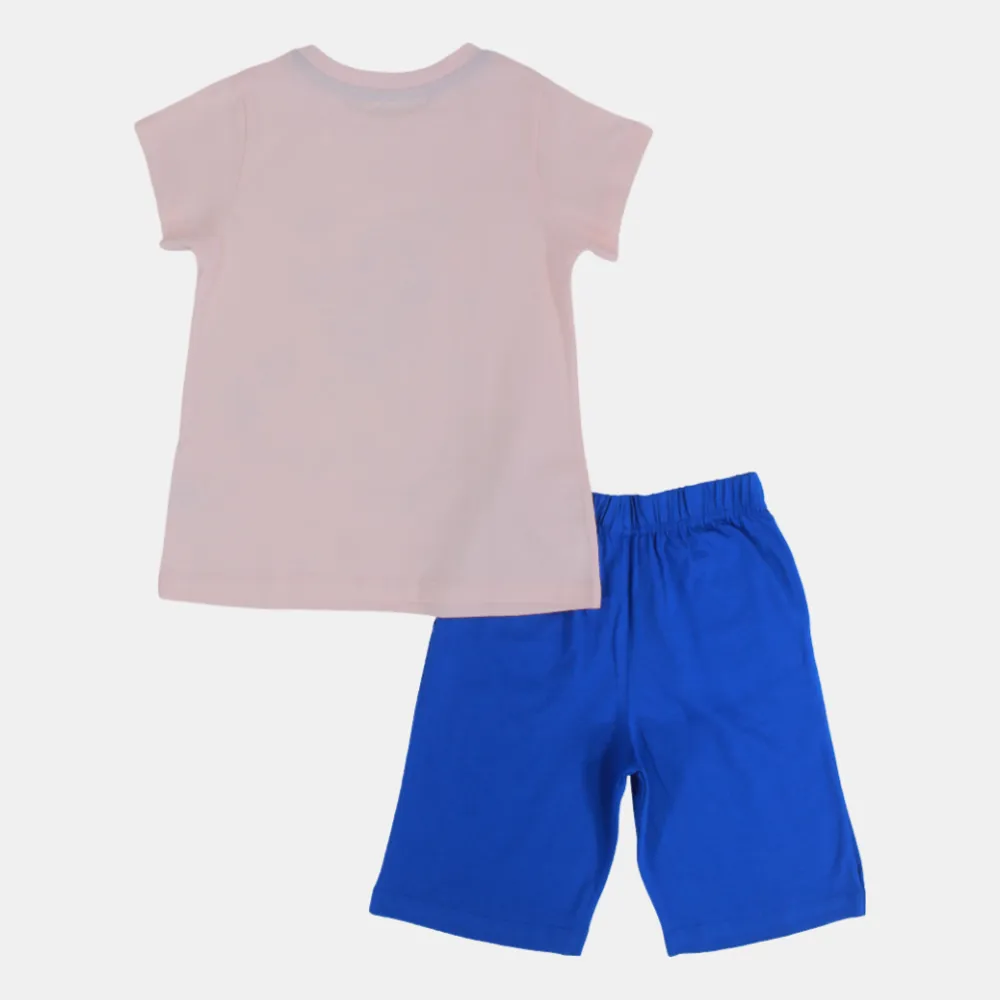 Girls Cotton Pajama Set – Snow White Design