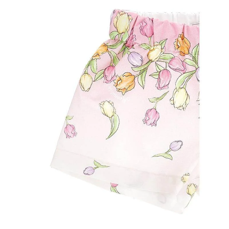 Girls Flower Print Shorts