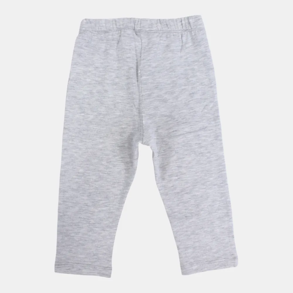 Girls Plain Cotton Leggings