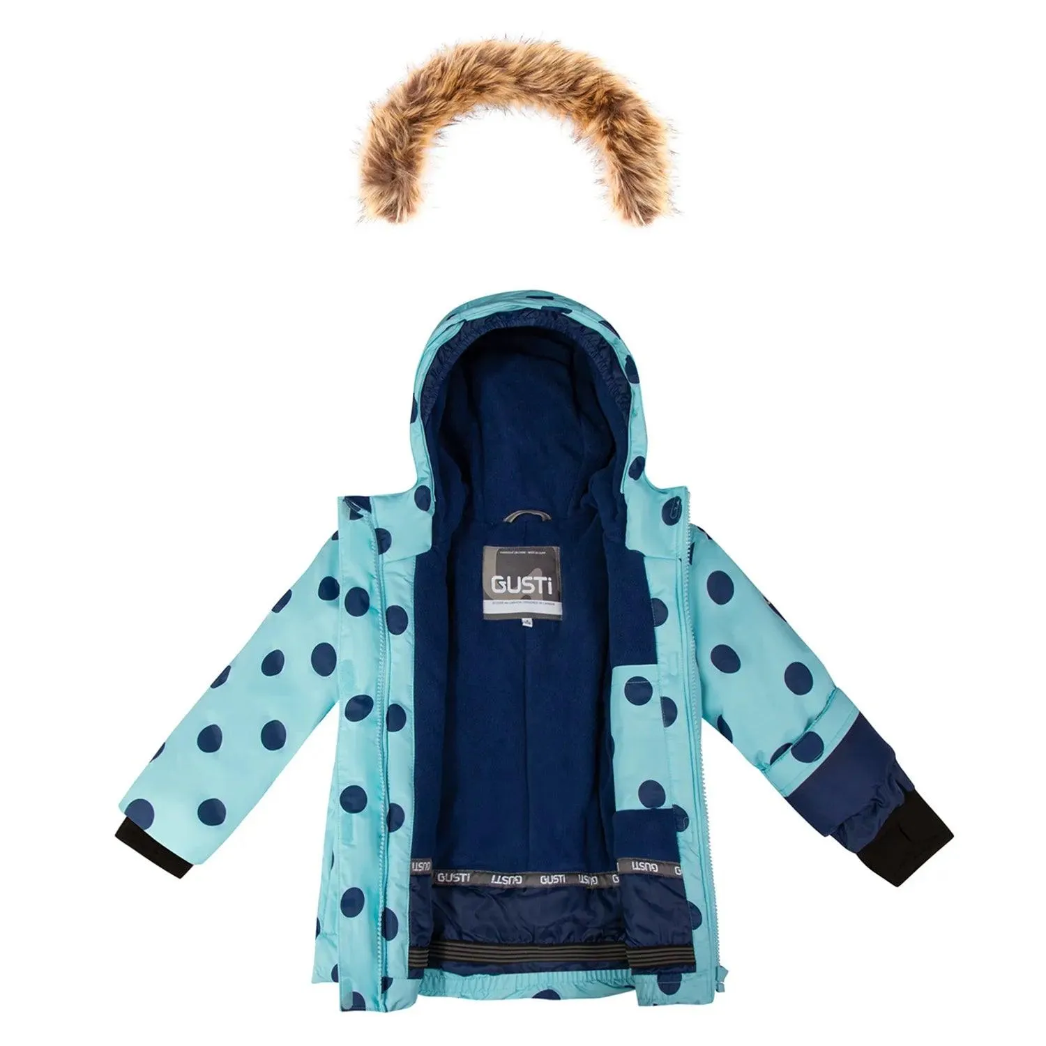 Gusti Girls Snowsuit - Polkadots (3T to 13/14Y) Babykids Gusti