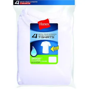 Hanes Boys Tagless Crew Tee - 4pk Babykids Hanes