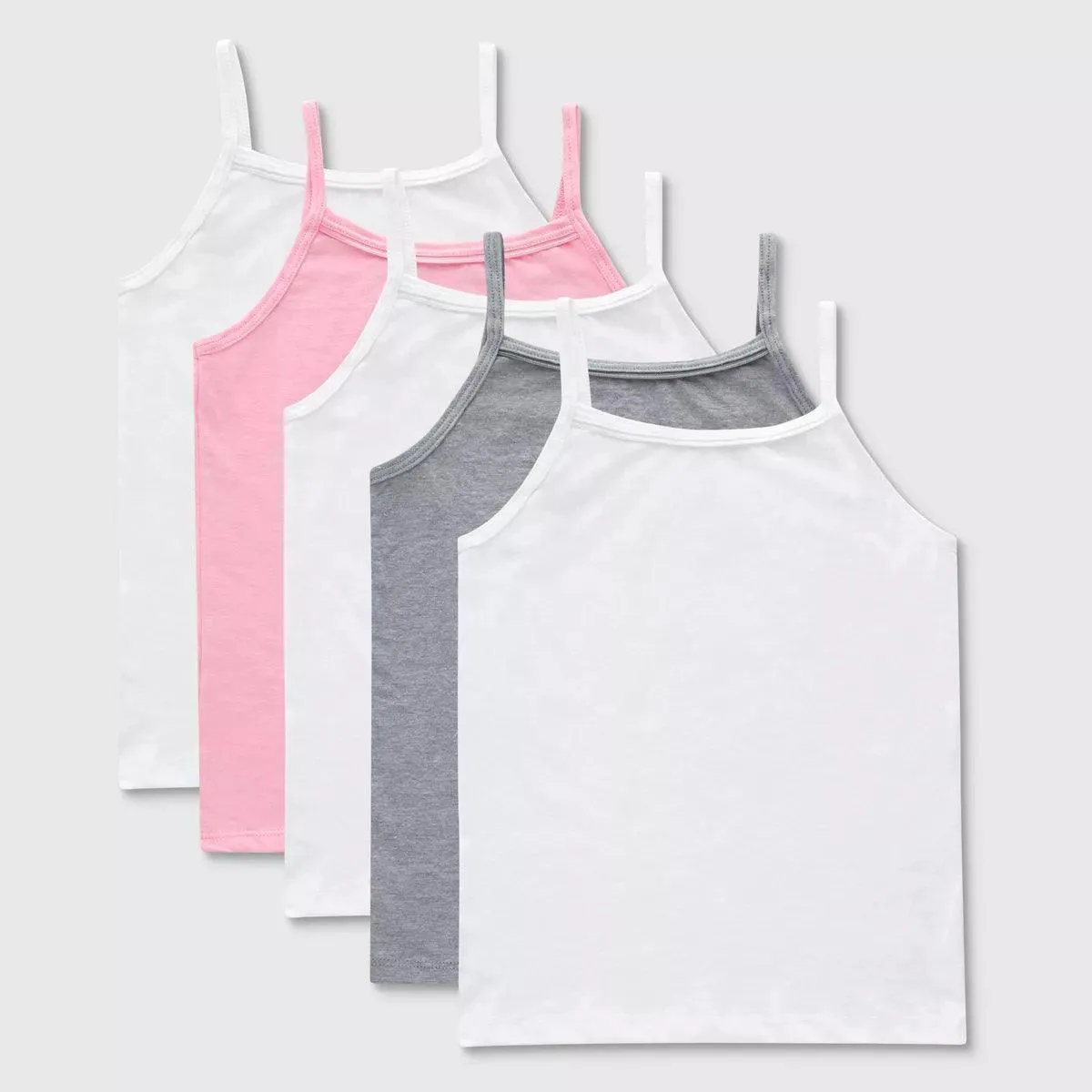 Hanes Girls Super Soft Camisoles - 5pk Babykids Hanes