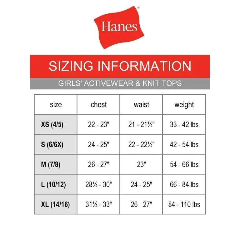 Hanes Girls Super Soft Camisoles - 5pk Babykids Hanes
