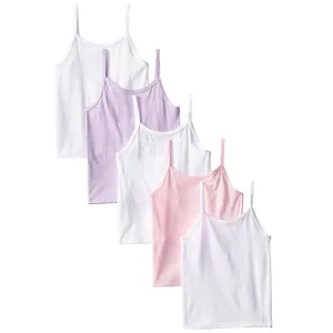 Hanes Girls Super Soft Camisoles - 5pk Babykids Hanes